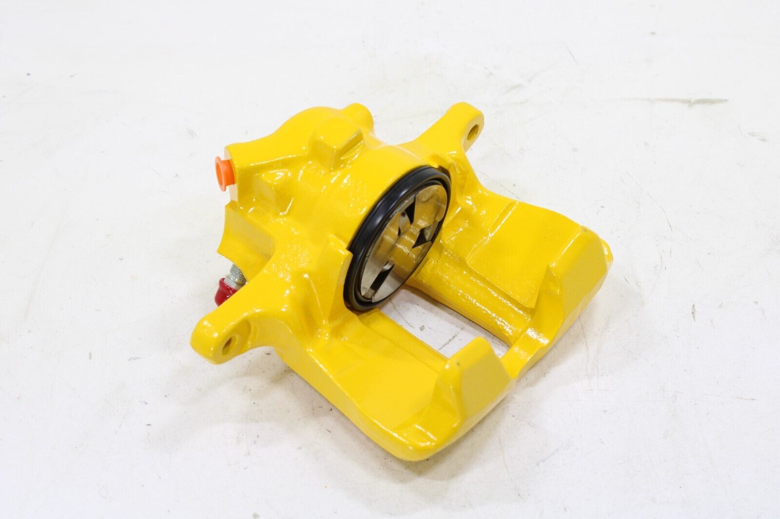 VW Audi 1984-1999 OEM Rebuilt Brake Caliper Front Left (Driver Side) YELLOW - Image 2