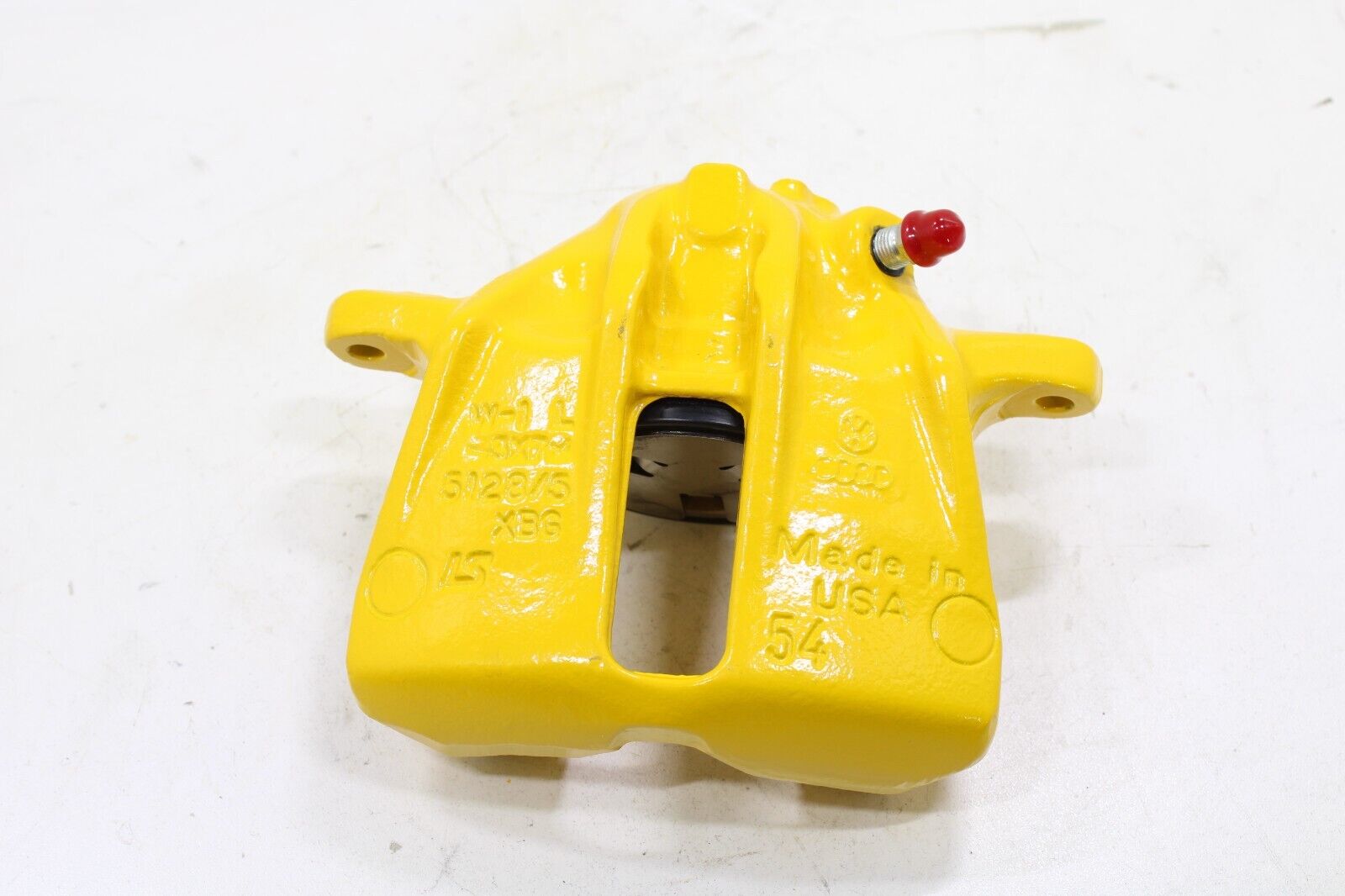 VW Audi 1984-1999 OEM Rebuilt Brake Caliper Front Left (Driver Side) YELLOW - Image 10