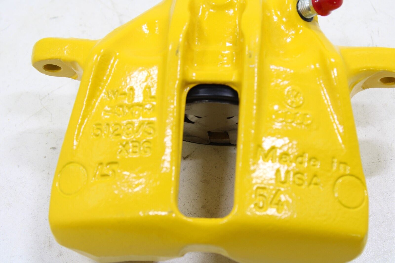 VW Audi 1984-1999 OEM Rebuilt Brake Caliper Front Left (Driver Side) YELLOW - Image 11
