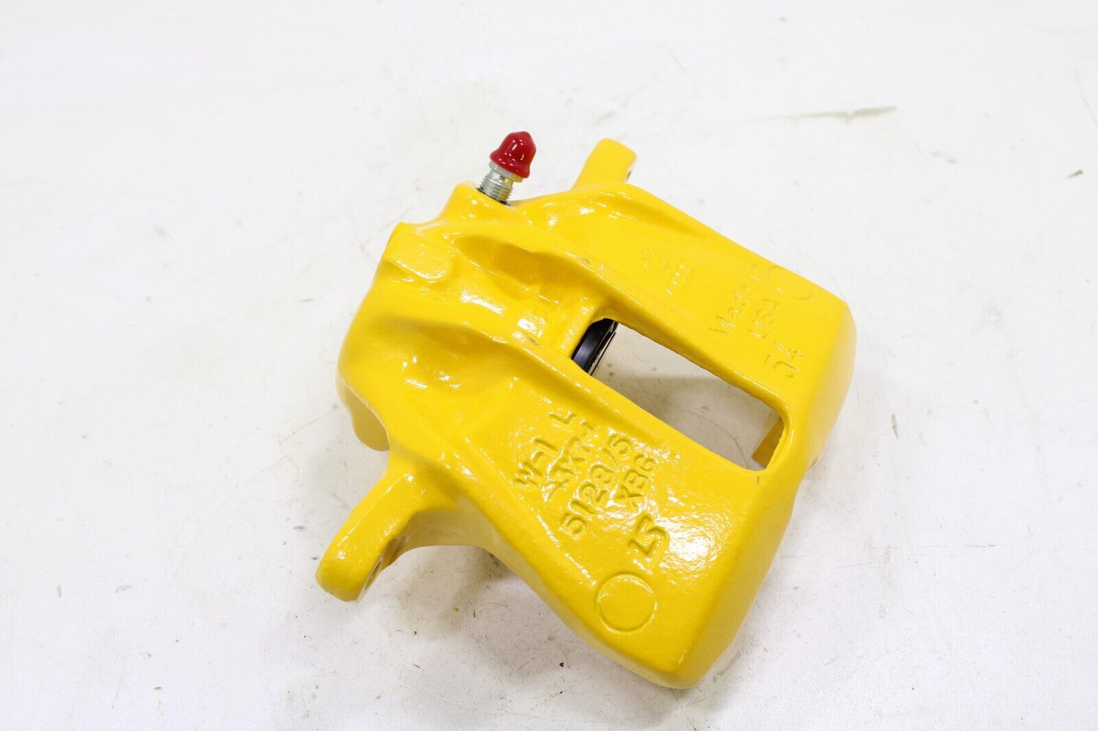 VW Audi 1984-1999 OEM Rebuilt Brake Caliper Front Left (Driver Side) YELLOW - Image 12