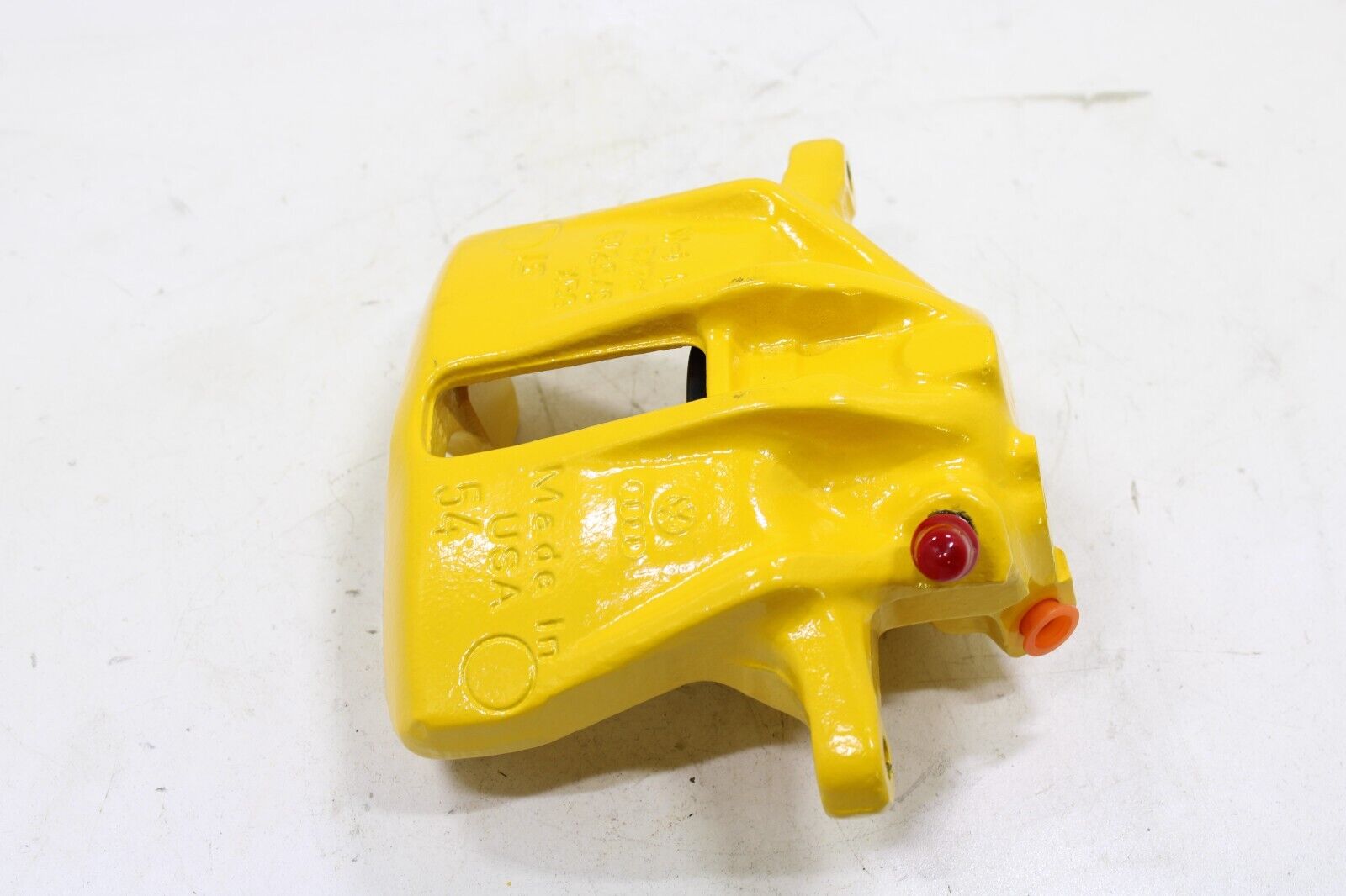 VW Audi 1984-1999 OEM Rebuilt Brake Caliper Front Left (Driver Side) YELLOW - Image 16