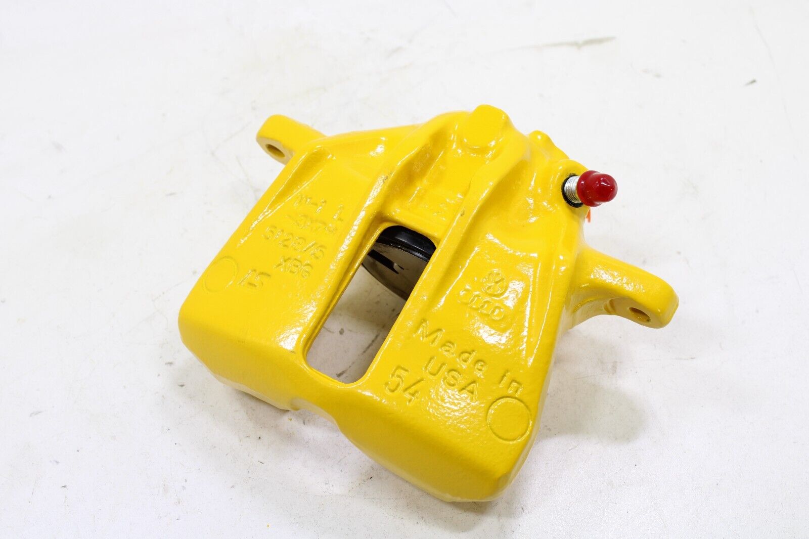 VW Audi 1984-1999 OEM Rebuilt Brake Caliper Front Left (Driver Side) YELLOW - Image 17