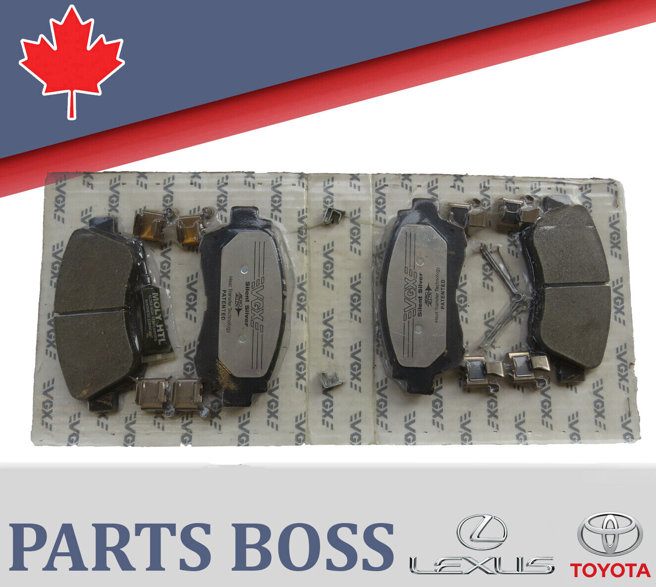 Toyota Camry Celica Lexus LS400 1990-1999 Brake Pads Set Front