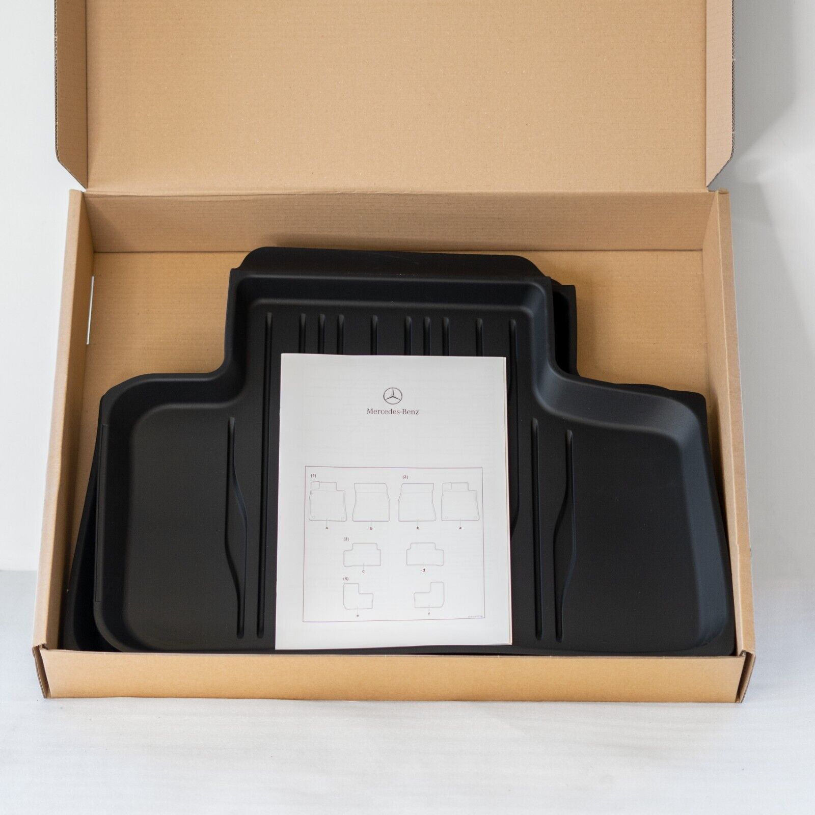 Mercedes GLC300 Winter Rubber Floor Mat Set OEM 2023 2024 X254 Genuine - Image 16