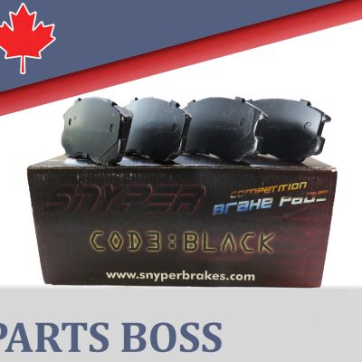 Snyper Competition Disc Brake Pads Set COD3 Black BKD-602 11602APDFF