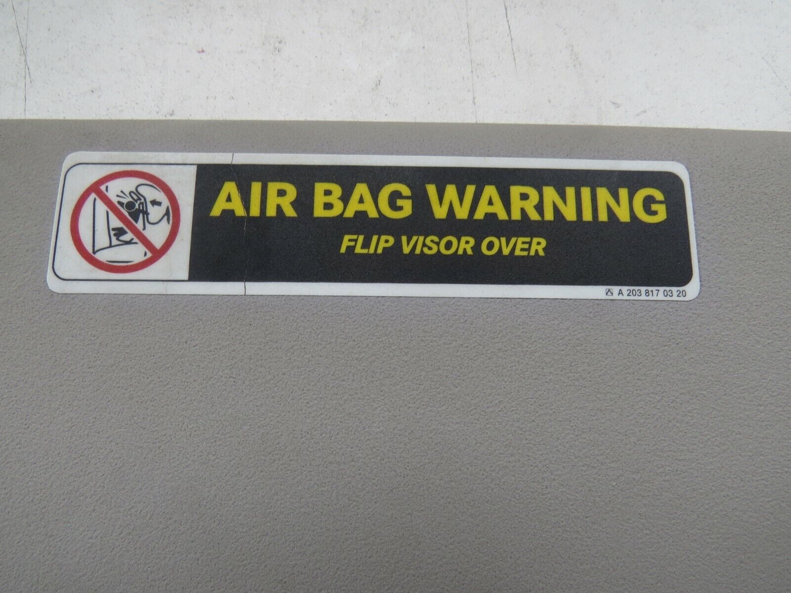 Mercedes W203 C230 C320 2001-2004 2005 2006 2007 OEM Sun Visor Front Right - Image 9