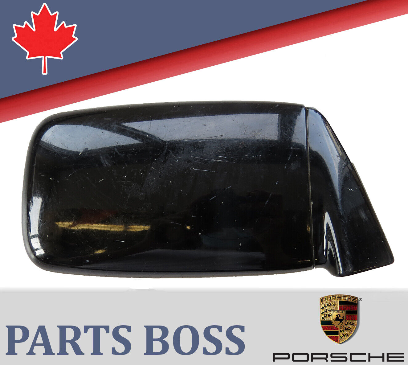 Porsche 911 924 928 944 1980-1986 OEM Right Side View Mirror Housing Cover