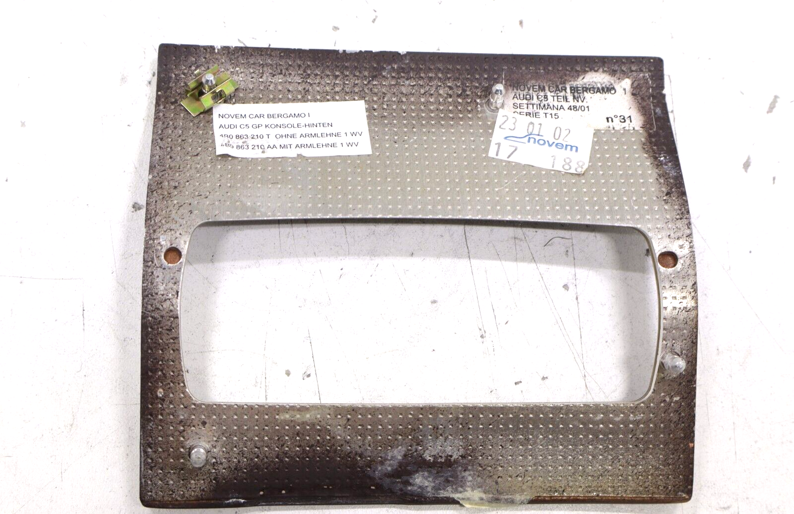 Audi A6 Quattro S6 1998-2004 OEM Shifter Trim W/Center Console Trim - Image 19