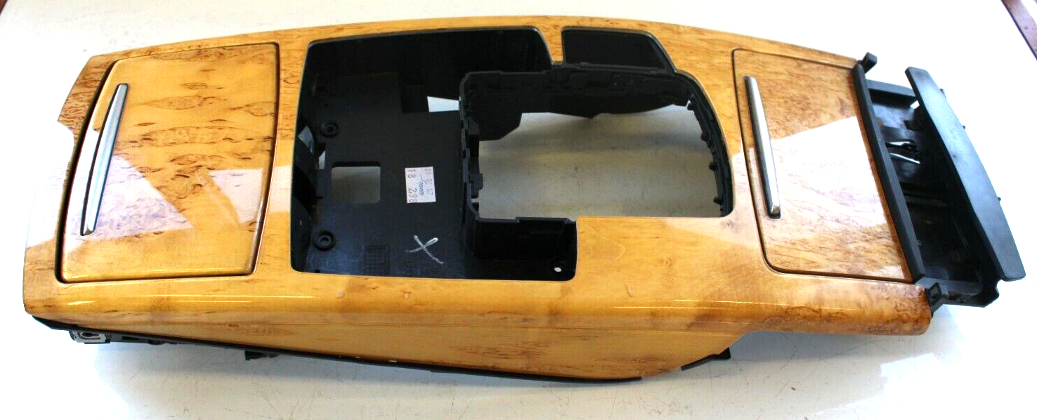 Audi A6 Quattro S6 2005-2011 OEM Front Console Panel W/Cup Holder & Ashtray