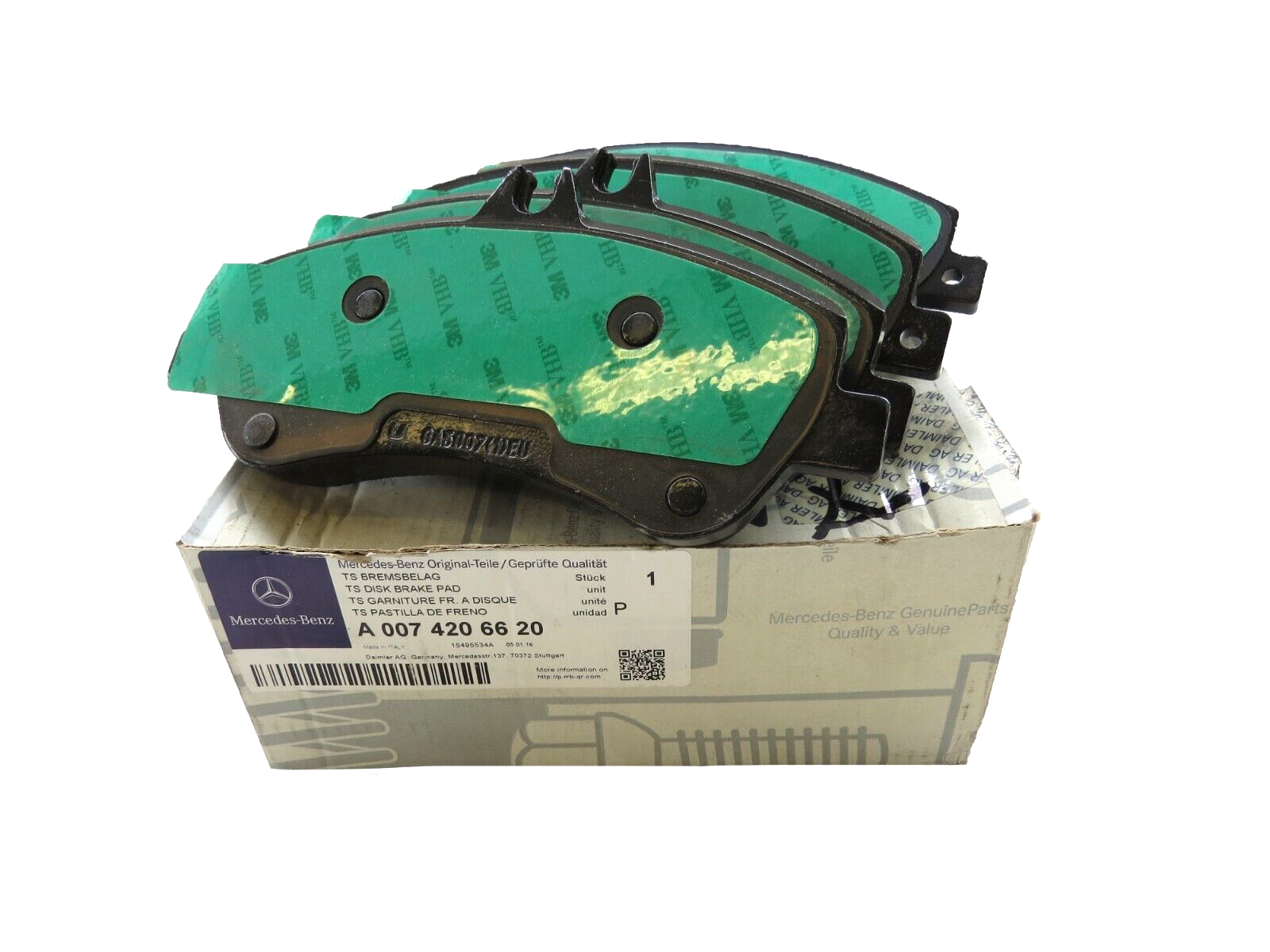 Mercedes GLK250 GLK350 Front Brake pad seat OEM 2010 2011 2012 2013 2014 2015 - Image 8