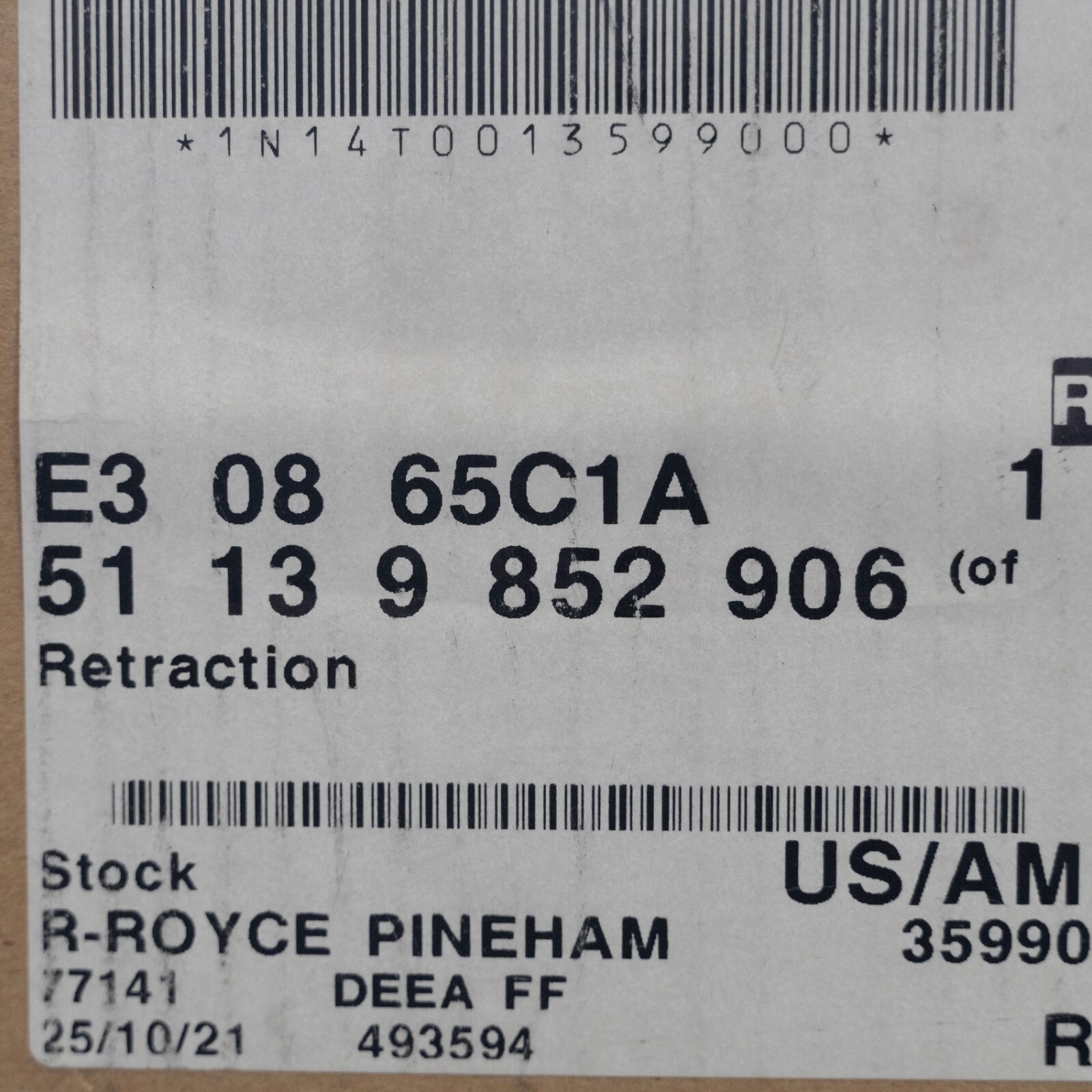Rolls Royce Cullinan Spirit of Ecstasy Retraction Mechanism OEM 2018-2023 + Core - Image 21