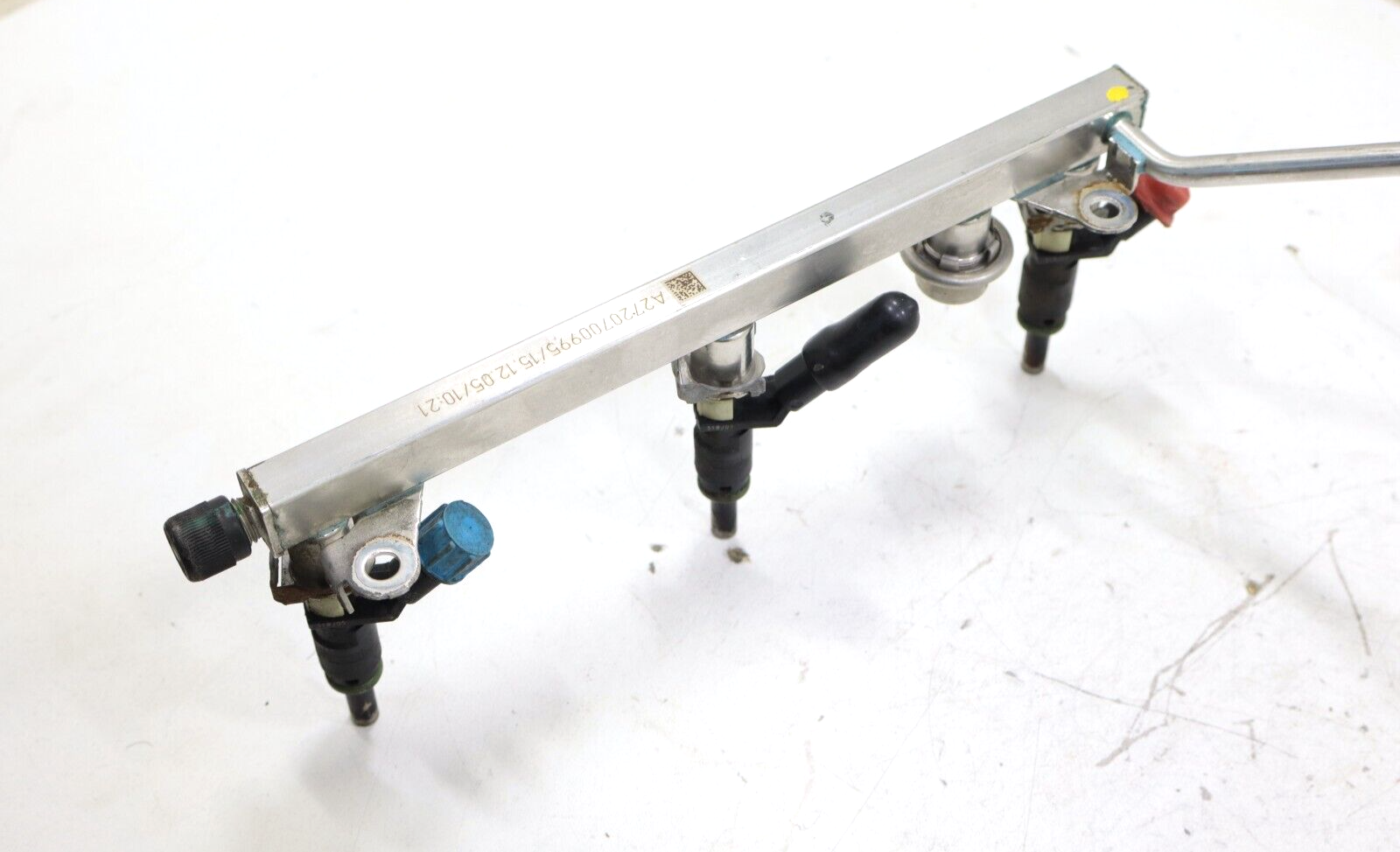 Mercedes C350 CLK350 E350 ML350 ML450 SLK350 2006-2013 OEM Fuel Rail w/Injectors - Image 10
