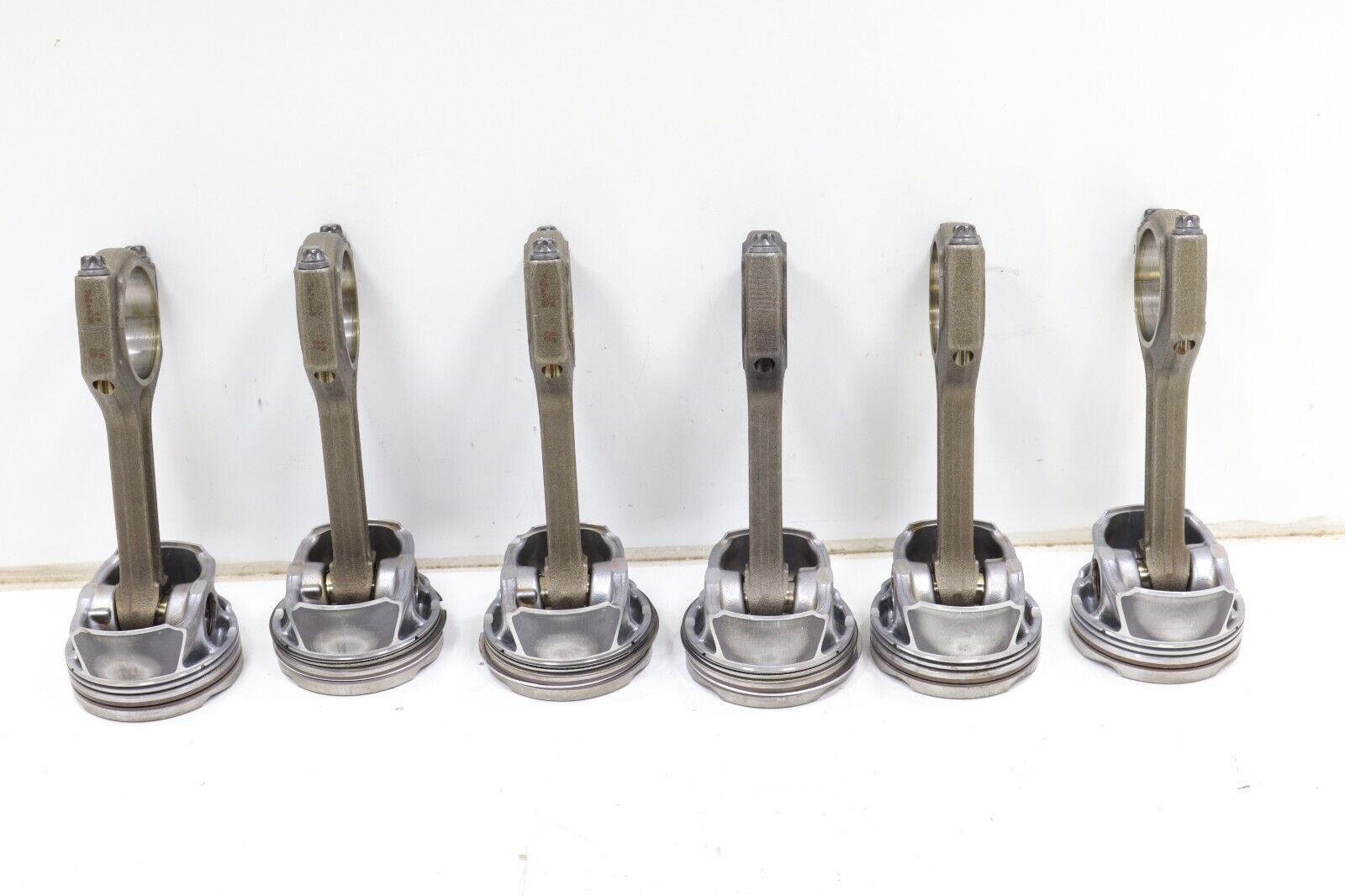 BMW 535 640 740 X3 X5 X6 3.0L 2010-2019 Engine Piston w/Connecting Rod Set of 6 - Image 7
