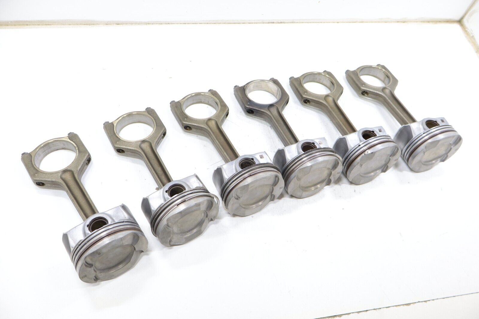 BMW 535 640 740 X3 X5 X6 3.0L 2010-2019 Engine Piston w/Connecting Rod Set of 6 - Image 15