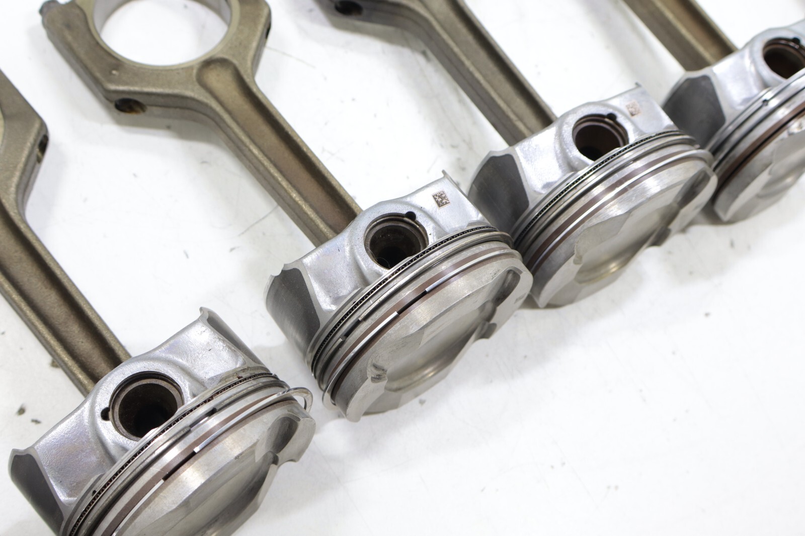 BMW 535 640 740 X3 X5 X6 3.0L 2010-2019 Engine Piston w/Connecting Rod Set of 6 - Image 16