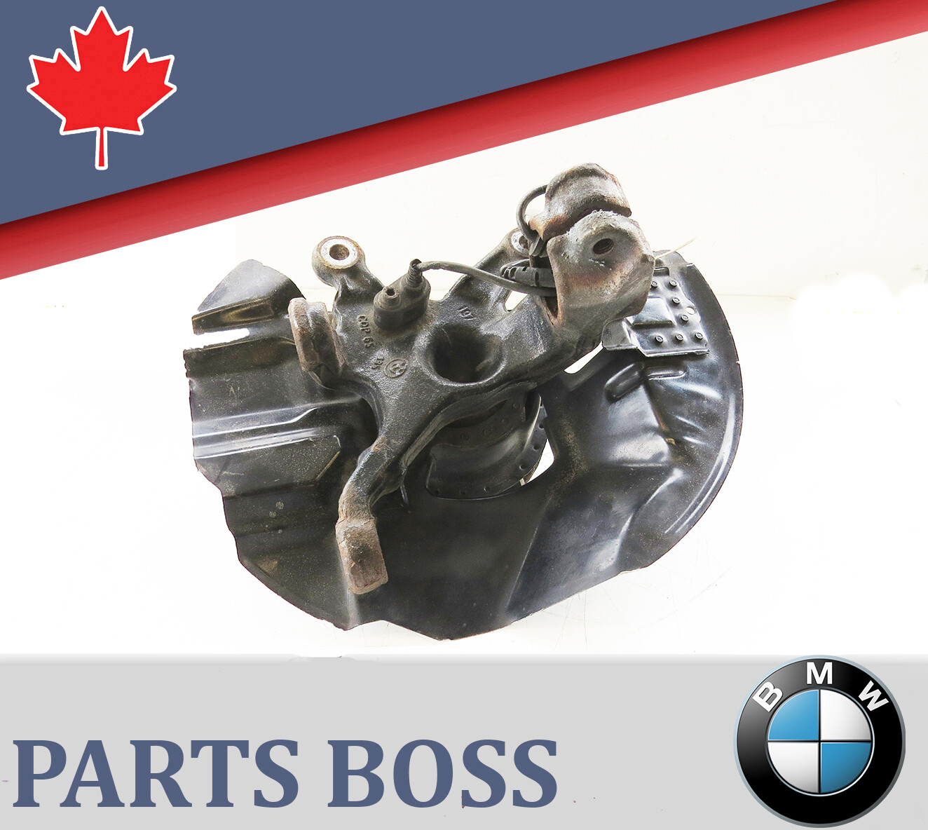BMW 3 Series 2001 2002 2003 2004 2005 OEM Front Spindle Hub Bearing Knuckle