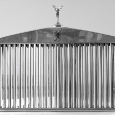 Rolls-Royce Silver Spirit OEM Vintage Radiator Shell Grille & Spirit of Ecstasy