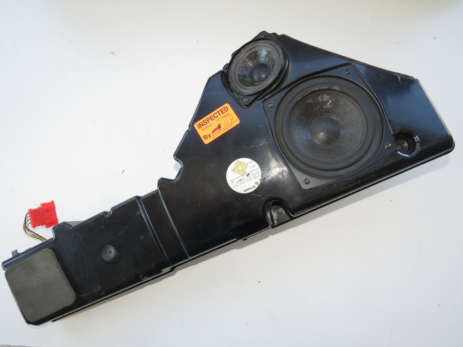 Porsche 911 1995-1998 OEM Door Panel Sound Box Loud Woofer Nokia Speakers Left – Image 2