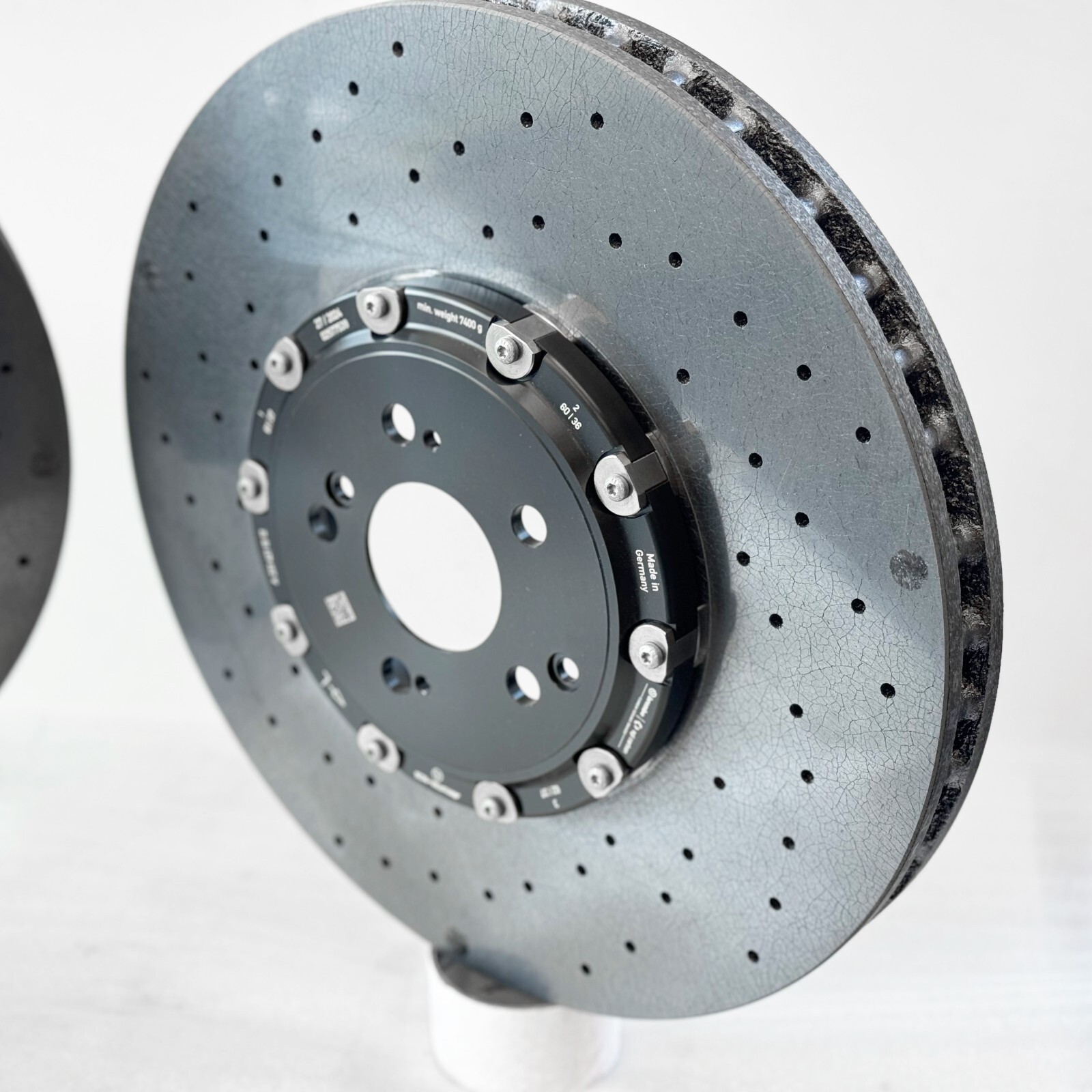 Mercedes AMG GT GT63s C63s E63s CLS63 Front Carbon Ceramic Brake Rotor SET OEM - Image 4