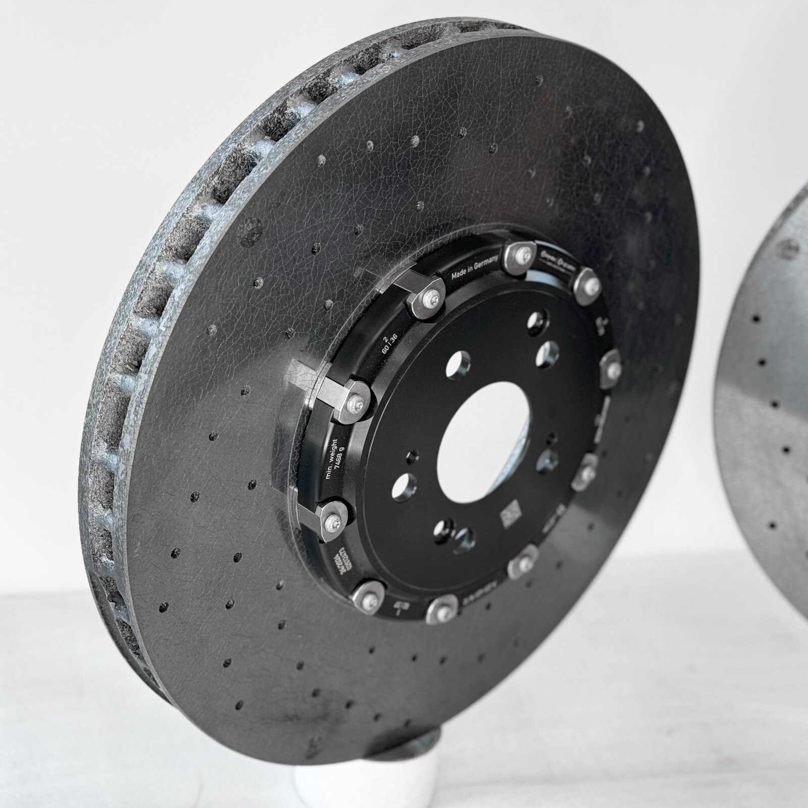 Mercedes AMG GT GT63s C63s E63s CLS63 Front Carbon Ceramic Brake Rotor SET OEM - Image 5