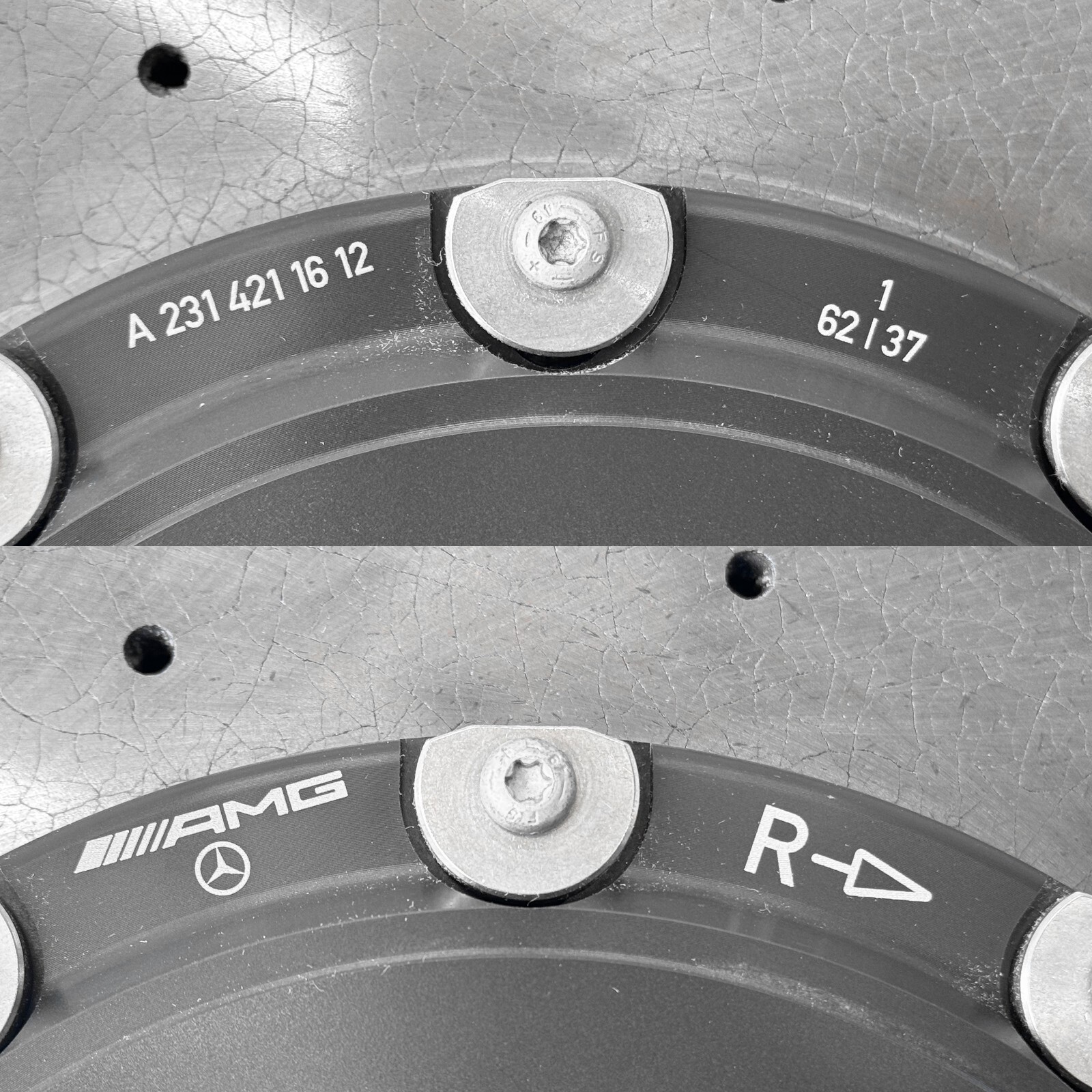 Mercedes AMG GT GT63s C63s E63s CLS63 Front Carbon Ceramic Brake Rotor SET OEM - Image 9