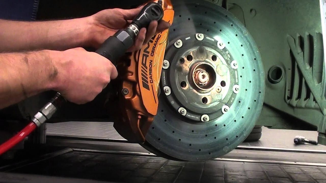 Mercedes AMG GT GT63s C63s E63s CLS63 Front Carbon Ceramic Brake Rotor SET OEM - Image 17