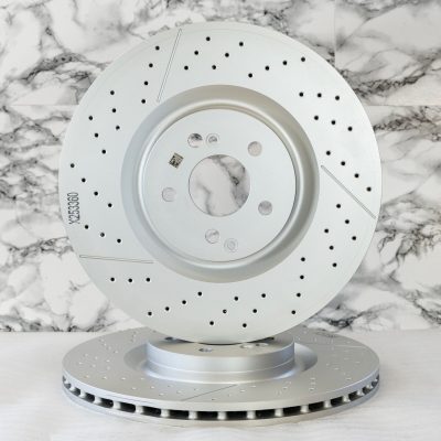 Mercedes GLC63 GLC63s AMG Rear Brake Disc Rotor SET OEM Genuine 2018-2021