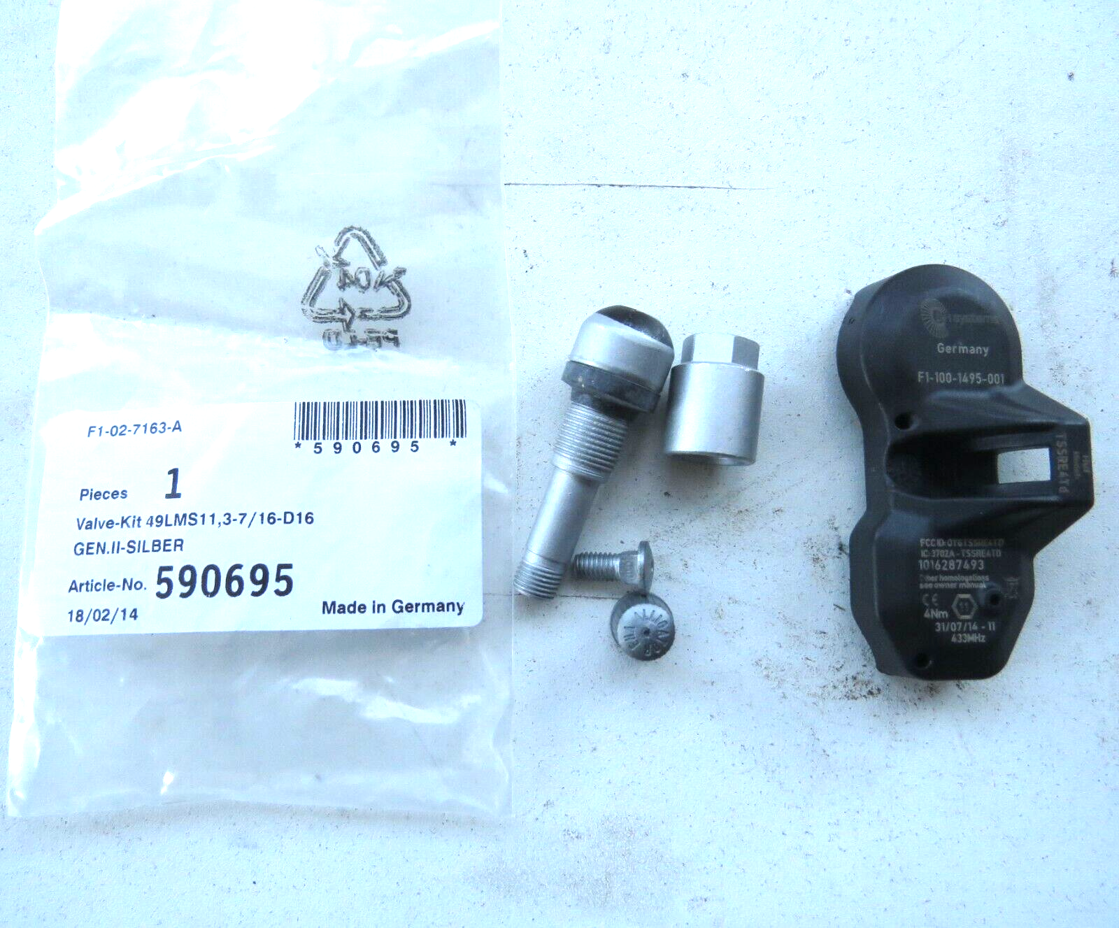 Aston Martin 2008-2017 OEM NEW TPMS Tire Pressure Sensor - Image 5