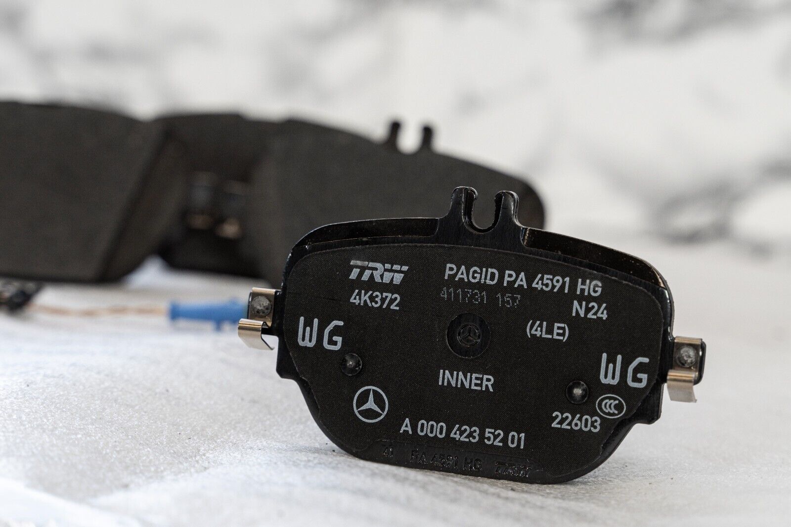 Mercedes CLS53 E43 E53 E63s GLC63s AMG Rear Brake Pad set OEM 2018-2023 Genuine - Image 4
