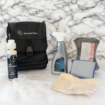 Mercedes-Benz Exterior car care kit with Case Genuine Original OEM New