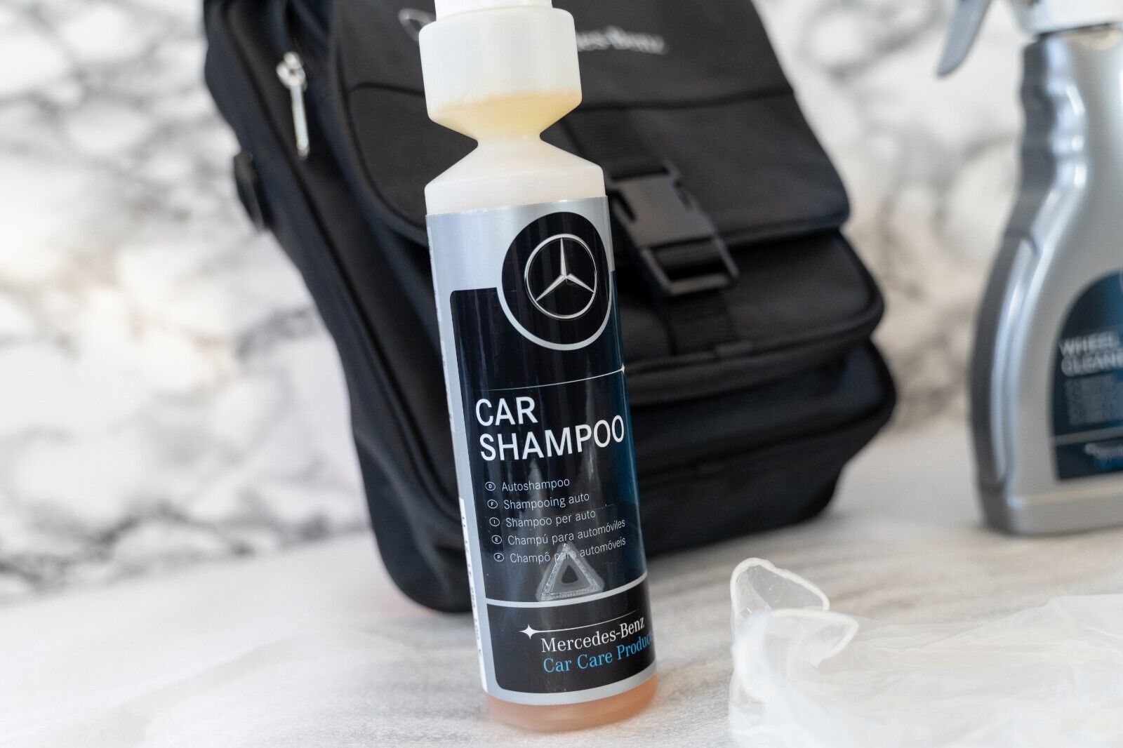 Mercedes-Benz Exterior car care kit with Case Genuine Original OEM New - Image 6