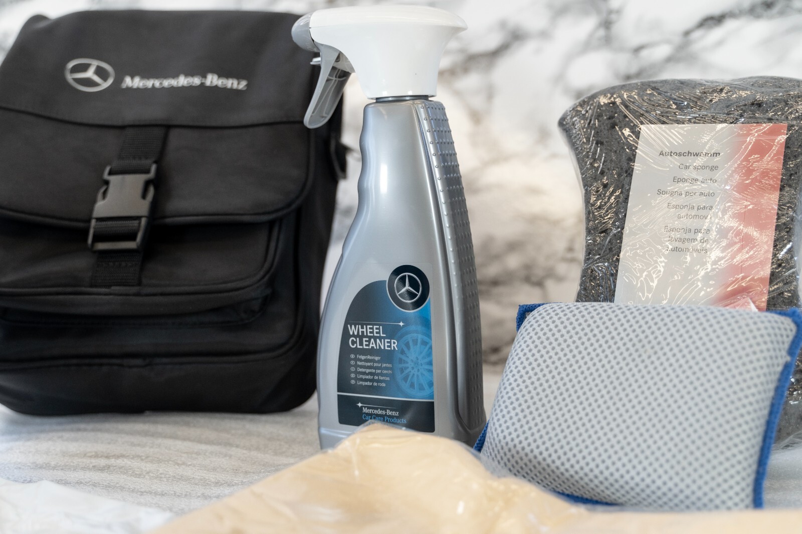 Mercedes-Benz Exterior car care kit with Case Genuine Original OEM New - Image 7