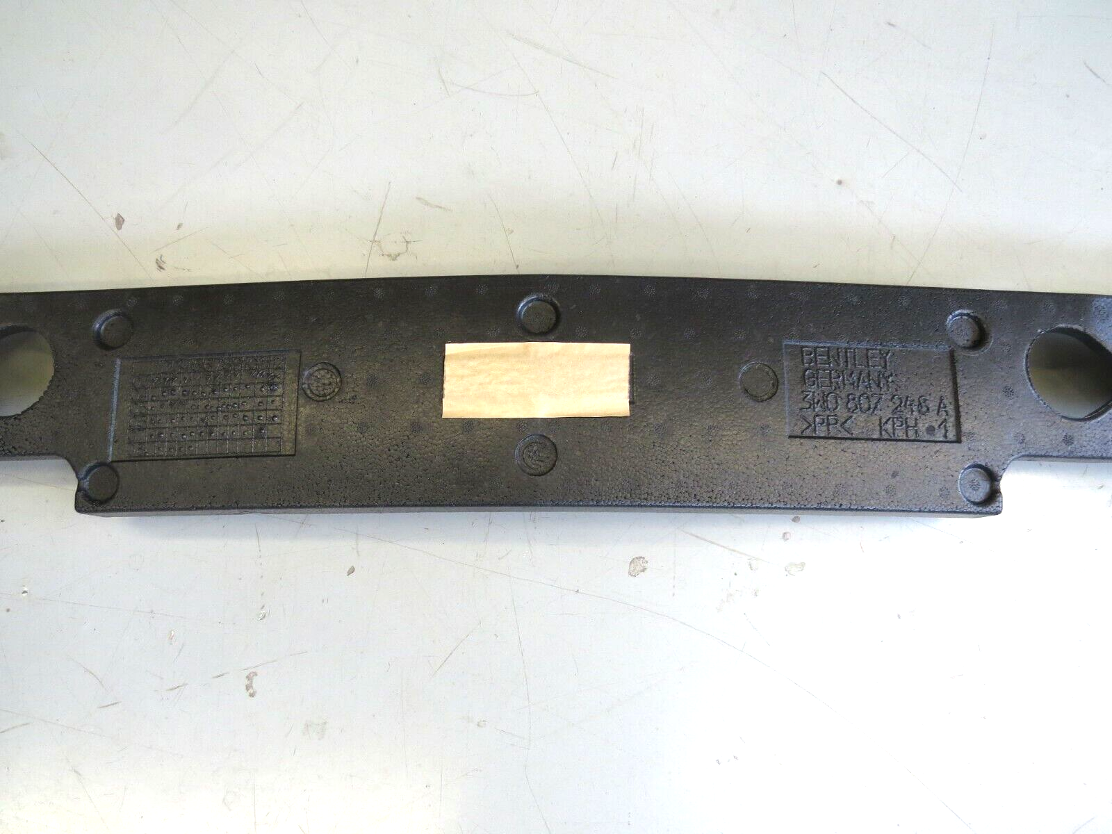 Bentley Continental GT GTC 2003-07 2008 2009 2010 OEM Bumper Foam Insert Front - Image 3