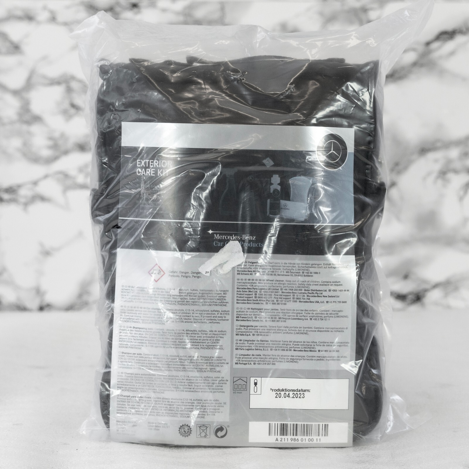 Mercedes-Benz Exterior car care kit with Case Genuine Original OEM New - Image 18