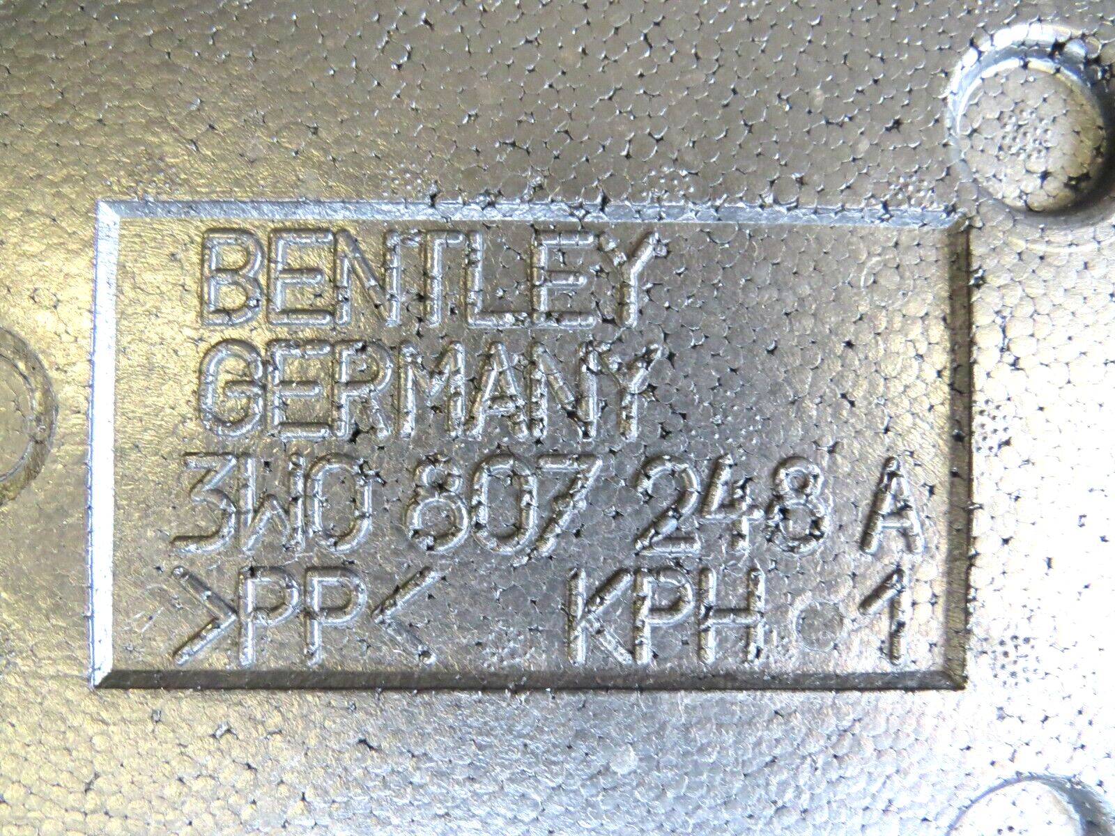 Bentley Continental GT GTC 2003-07 2008 2009 2010 OEM Bumper Foam Insert Front - Image 10
