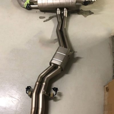 Bentley Bentayga Akrapovic Sport Exhaust system OEM Genuine Upgrade New take off