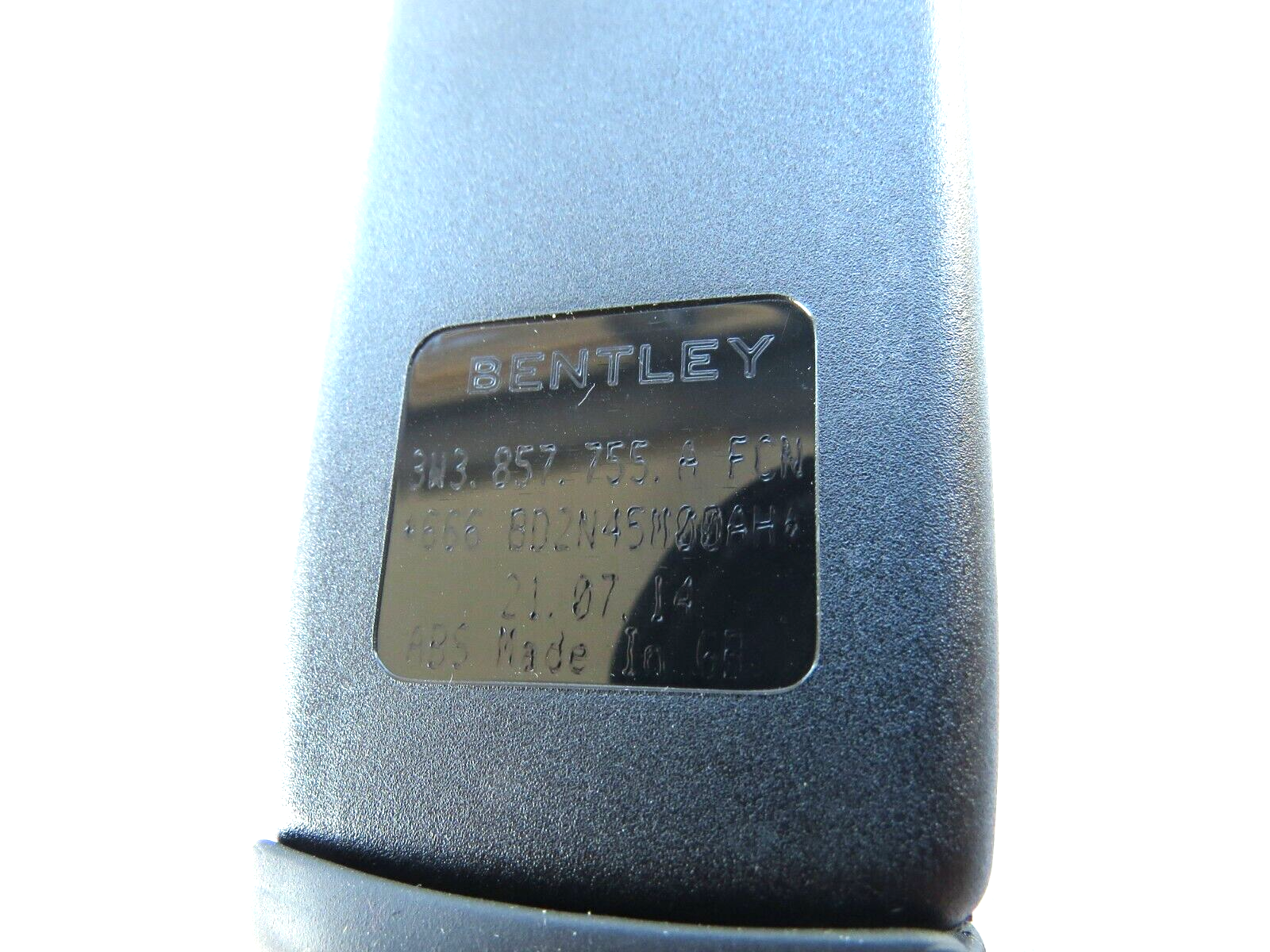 Bentley Azure Brooklands Coupe 2006-2010 OEM NEW Seat Belt Buckle Unit Front LH - Image 8