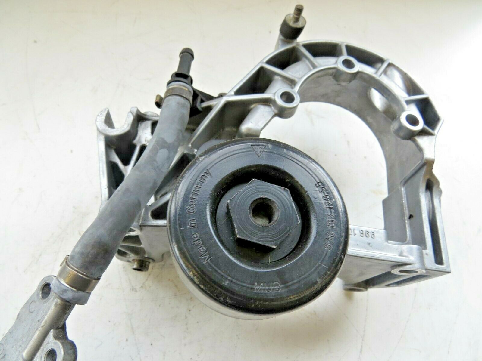 Porsche 911 2003-05 2006 2007 2008 OEM Power Steering Pump Bracket & Tensioner – Image 9