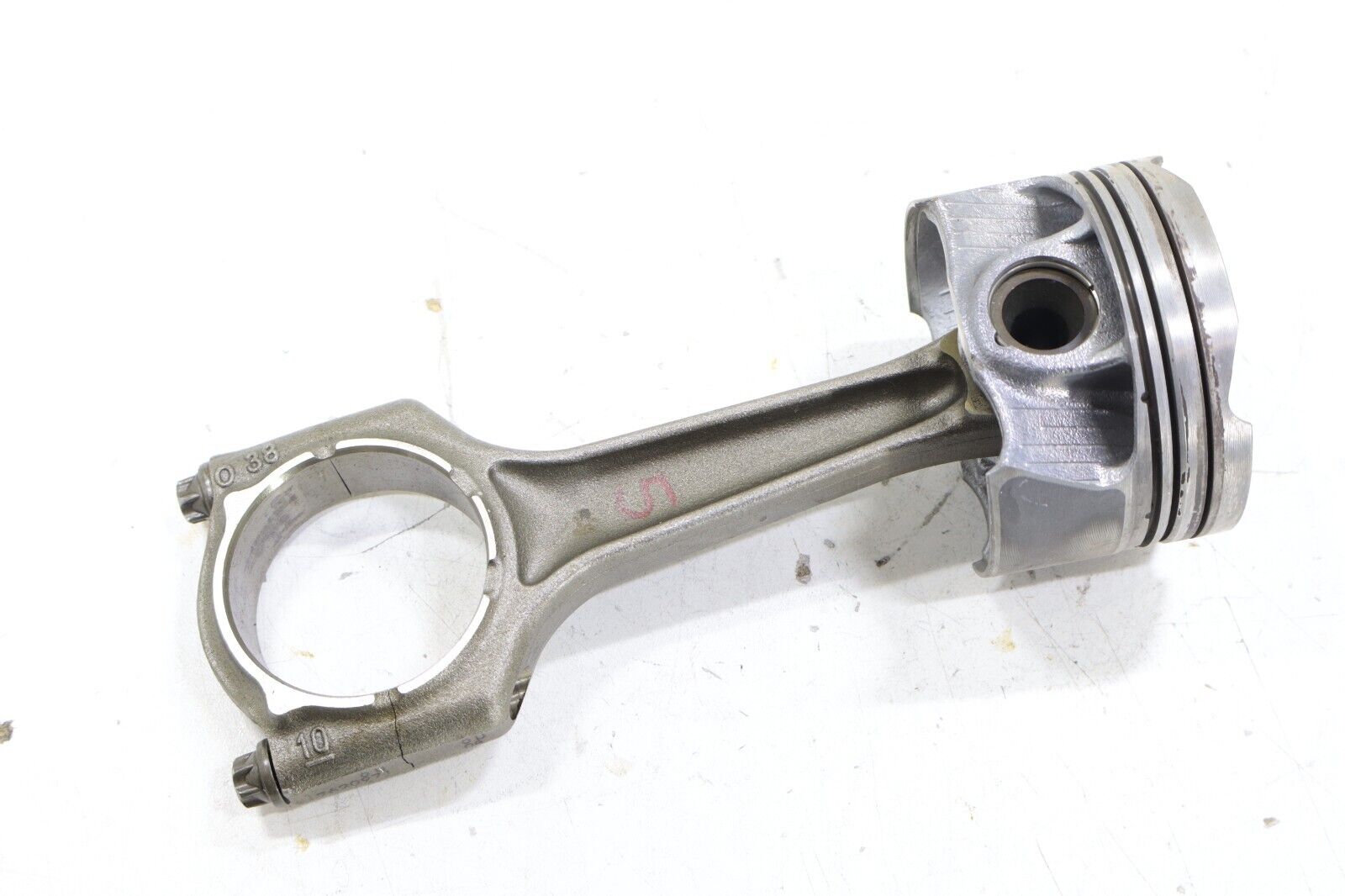 BMW 740 840 X5 X6 X7 B58 3.0L 2018-2023 OEM Engine Piston w/Connecting Rod #5 - Image 2