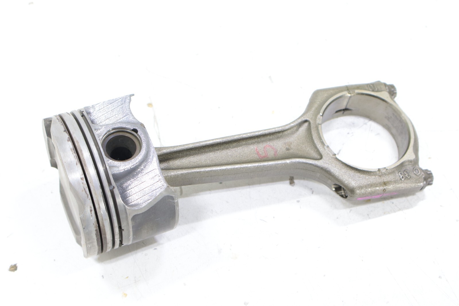 BMW 740 840 X5 X6 X7 B58 3.0L 2018-2023 OEM Engine Piston w/Connecting Rod #5 - Image 4