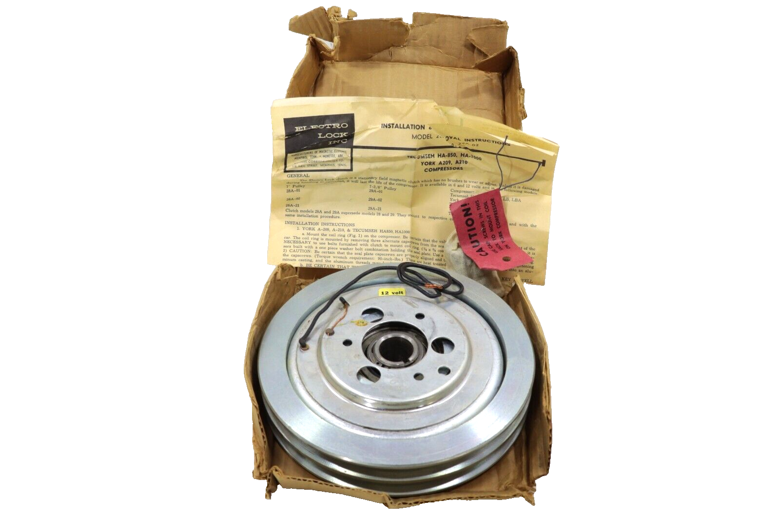 Bentley Rolls Royce 1959-1968 OEM NOS A/C Compressor Clutch – Image 2