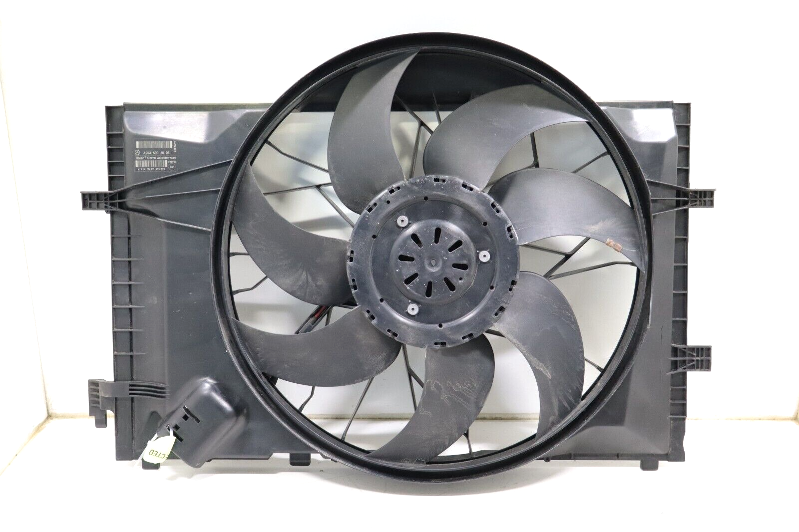 Mercedes C320 C350 CLK320 CLK350 CLK500 2004-2009 OEM Engine Cooling Fan w/Motor