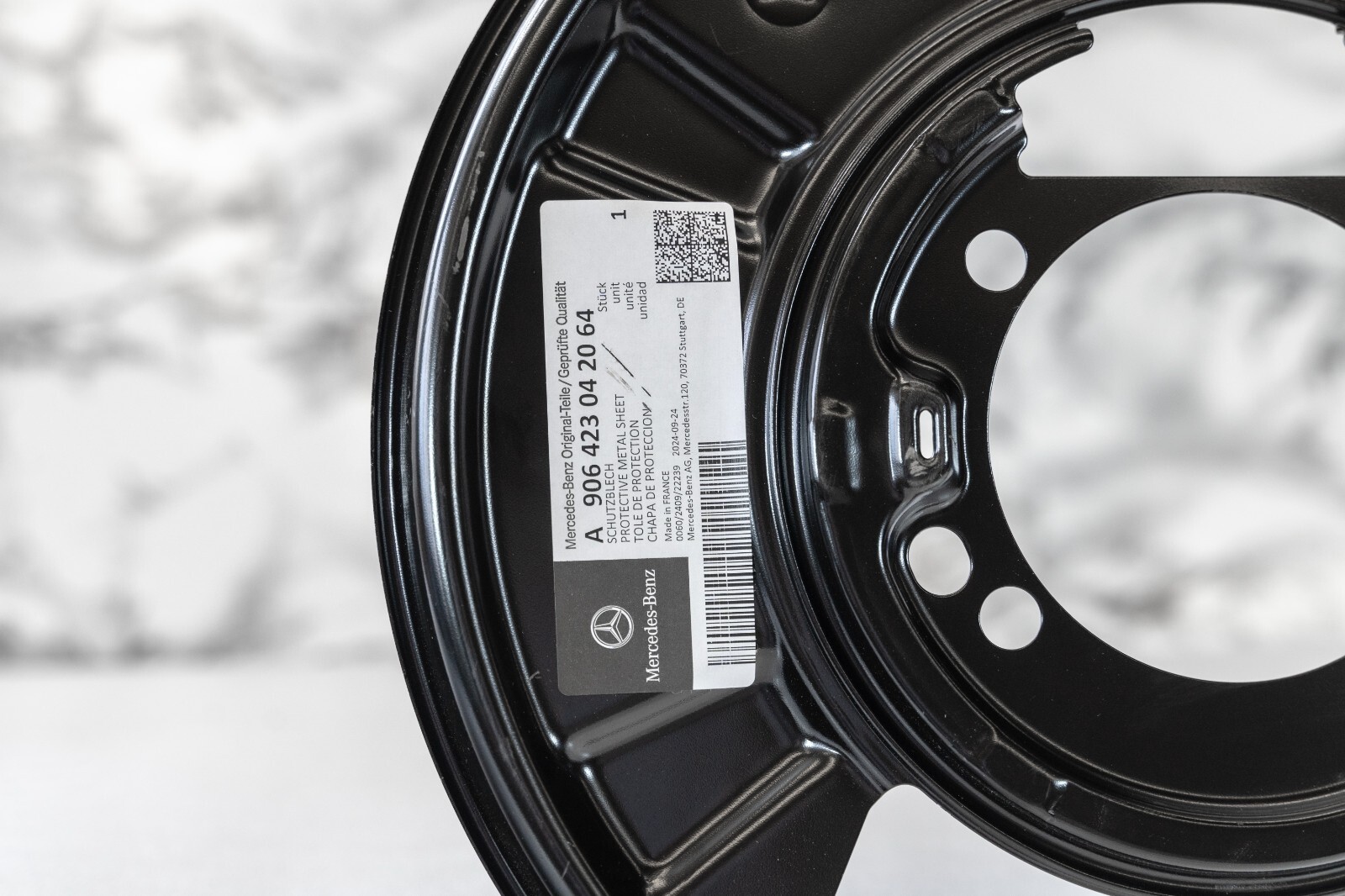 Mercedes Freightliner Sprinter 1500 2500 Rear Dust Plate OEM 2010-2024 Genuine - Image 10