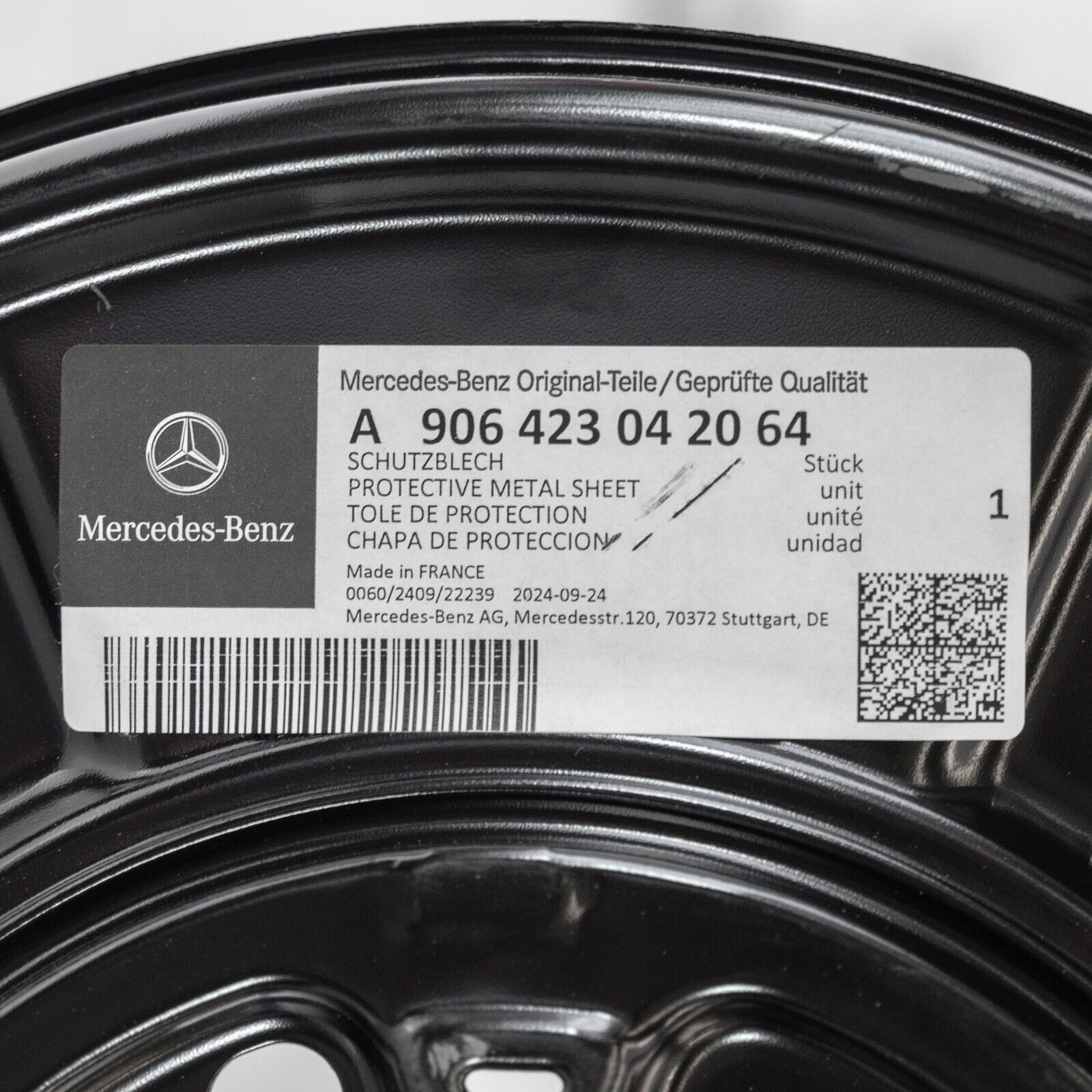 Mercedes Freightliner Sprinter 1500 2500 Rear Dust Plate OEM 2010-2024 Genuine - Image 11