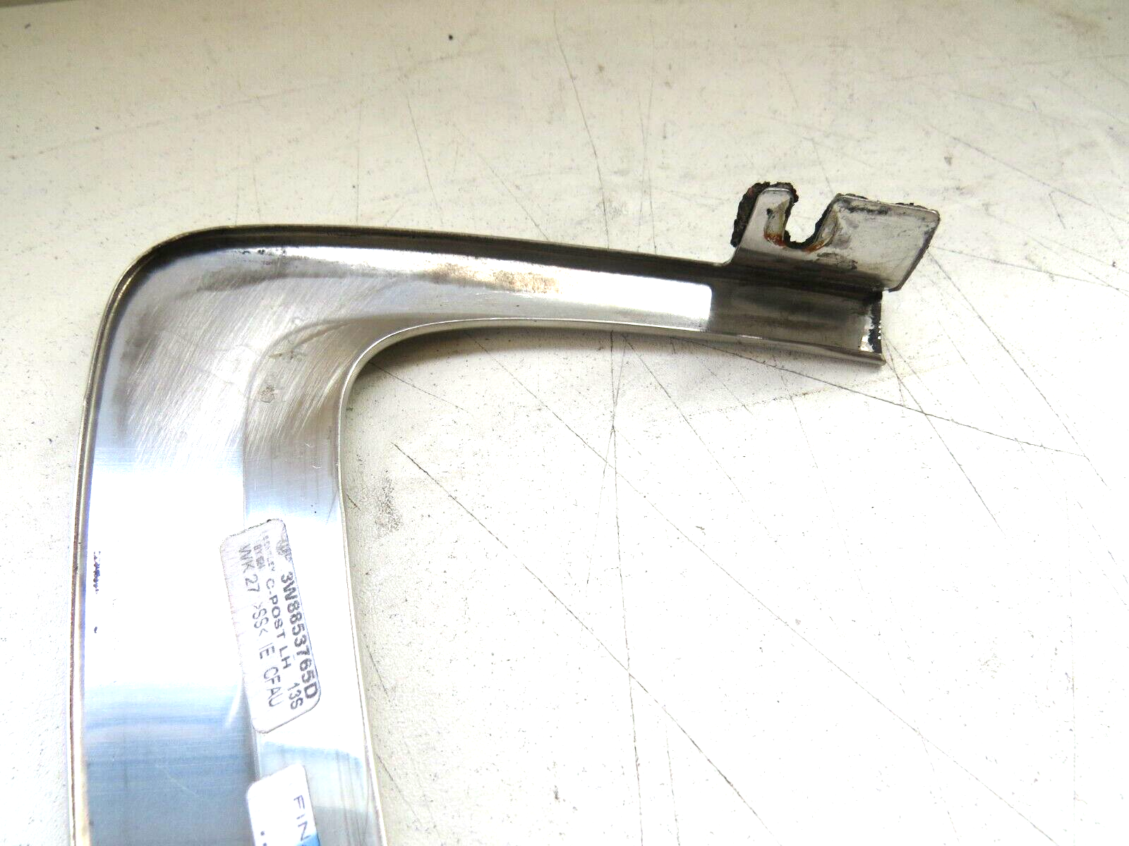 Bentley Continental GT Coupe 2011-2017 OEM Window Frame Trim Rear Left – Image 6