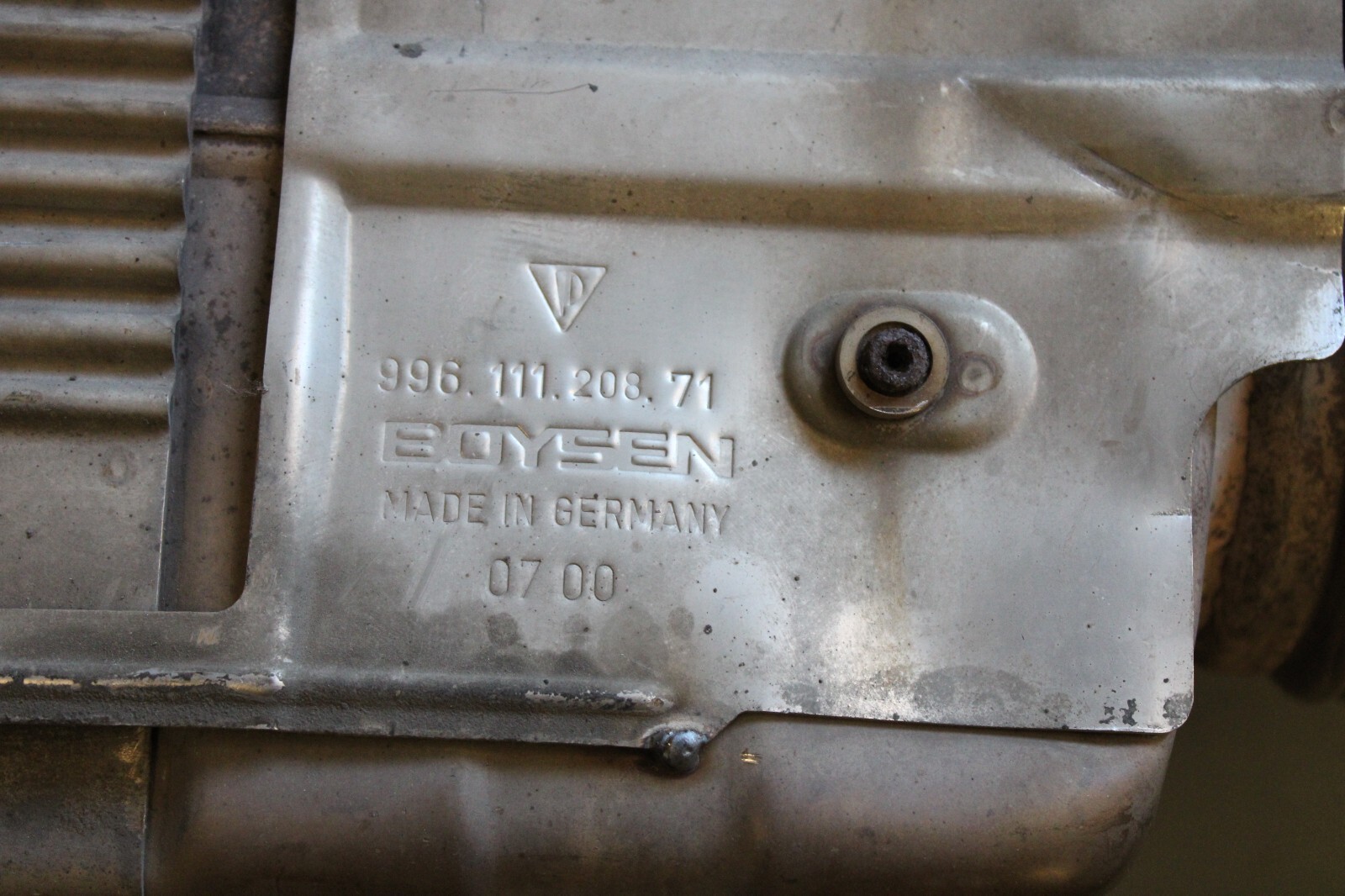 Porsche 911 Turbo 2001-2005 OEM Muffler Down Pipe Rear - Image 15