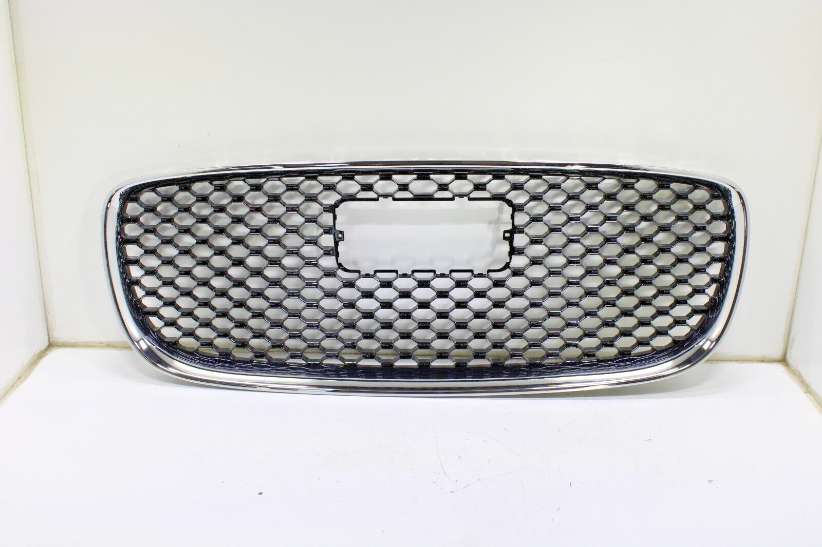 Jaguar XF 2016-2020 OEM NEW Front Grille Upper Black with Chrome Trim