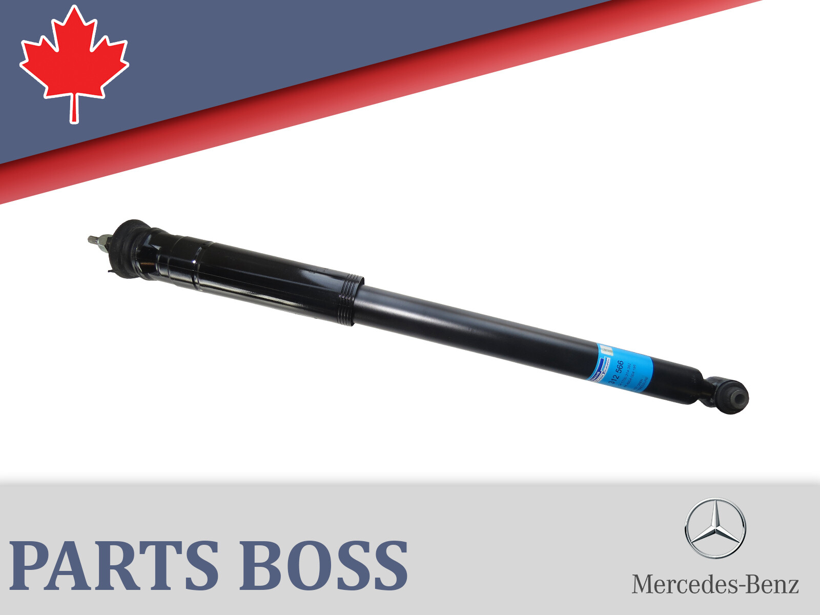 Mercedes E320 E350 E500 2003-2009 OEM Rear Suspension Strut Assembly Unit