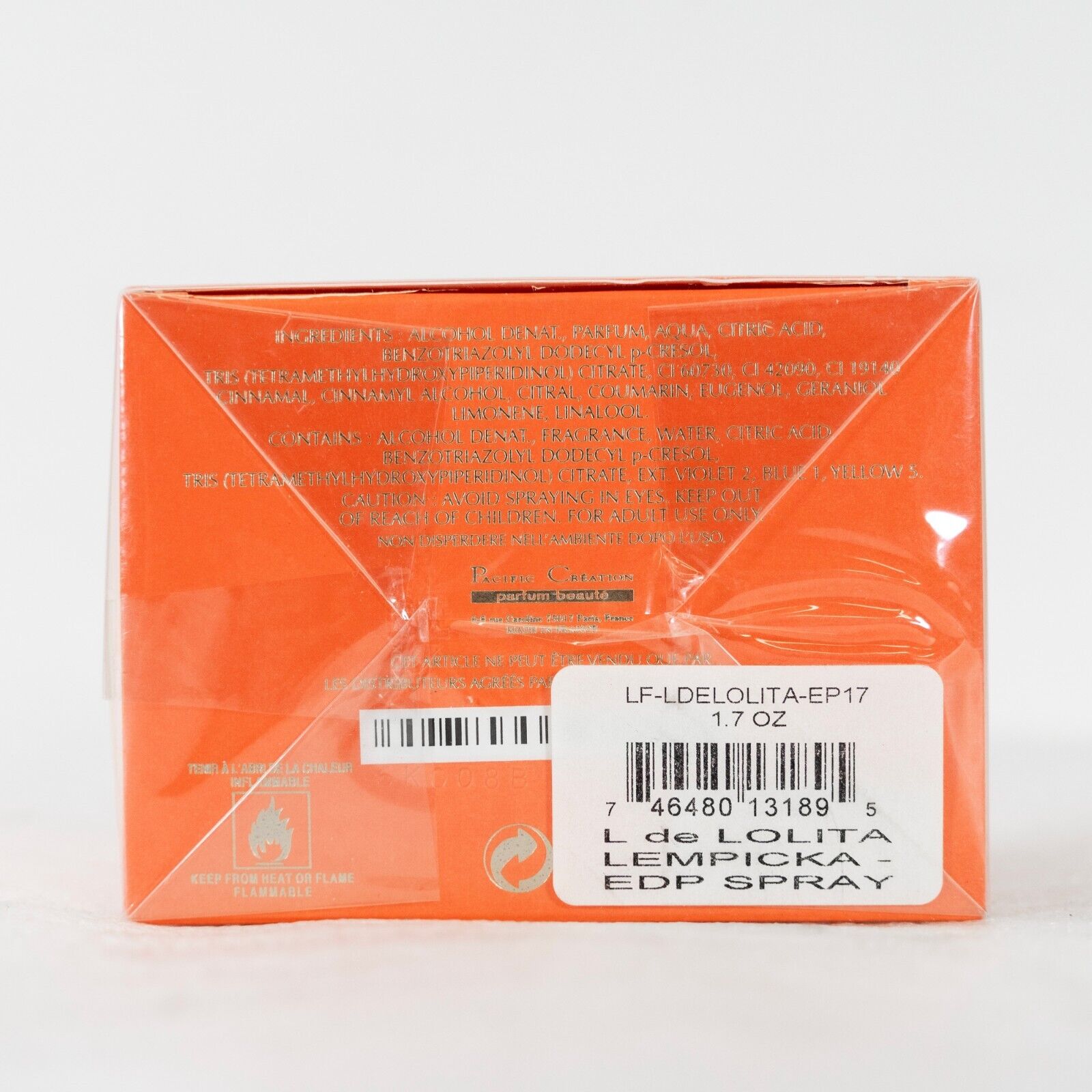 L de Lolita Lempicka Eau de Parfum Spray 50 ml / 1.7 Oz Sealed box - Image 5