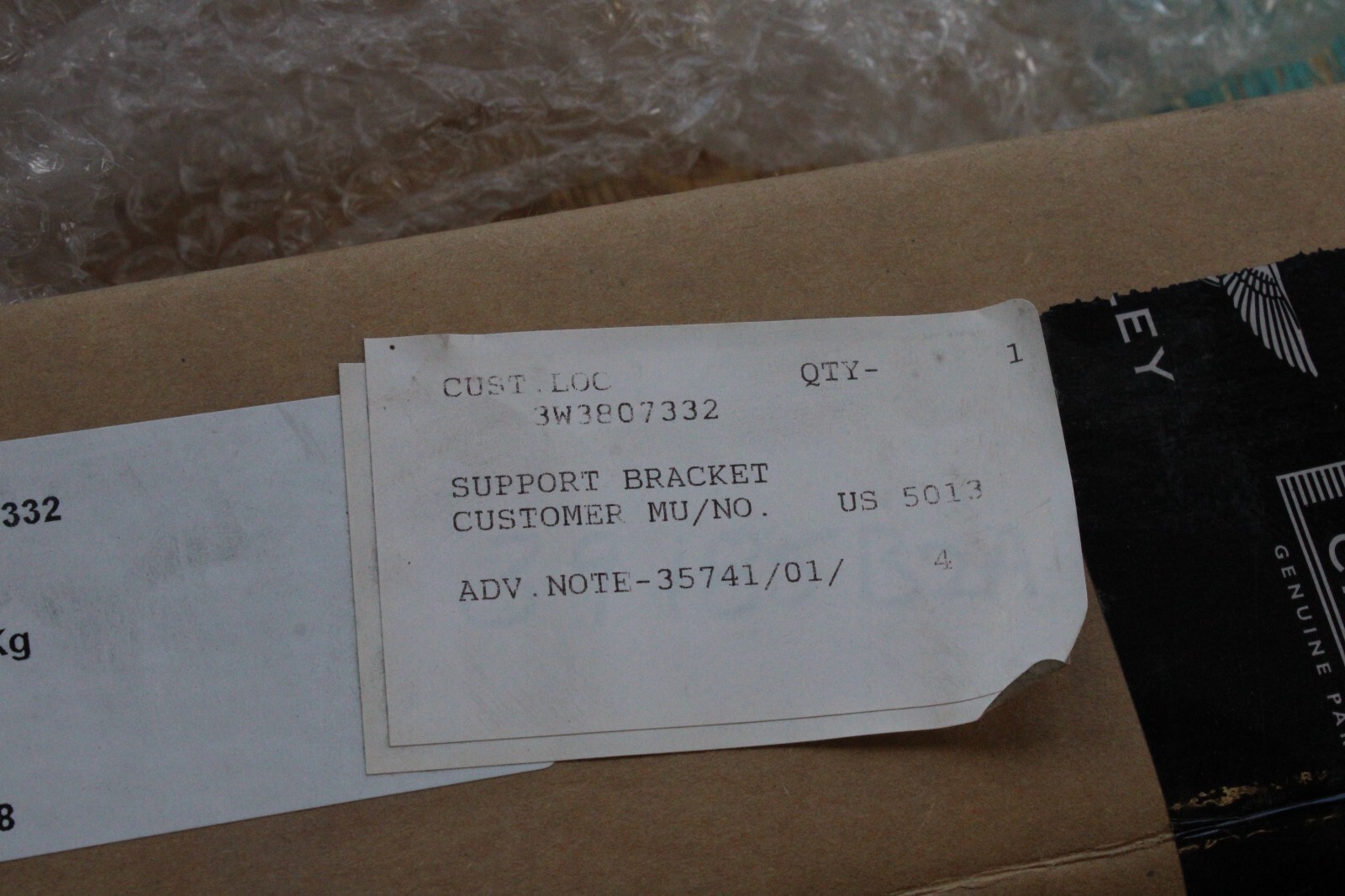 Bentley Continental GT GTC Supersports 2013 2014 2015 2016 2017 2018 OEM Bracket - Image 9